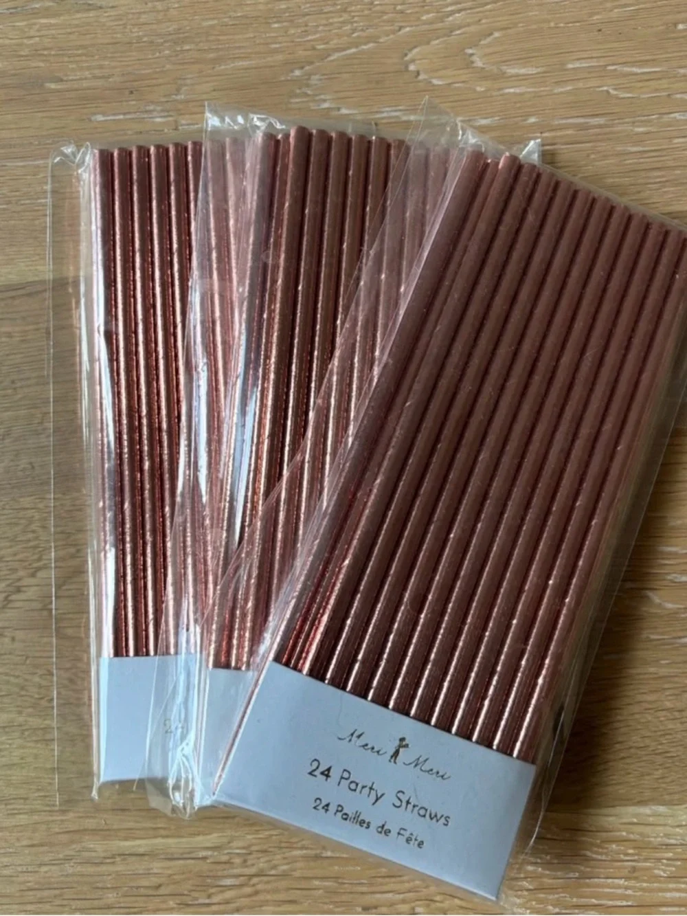 Anthropologie Cake Topper and Straws
